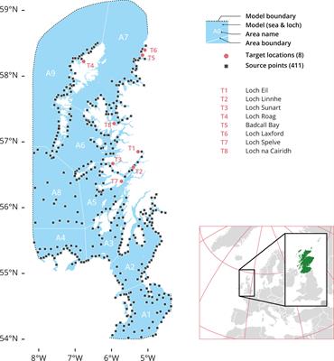 Predictive biophysical models of bivalve larvae dispersal in Scotland